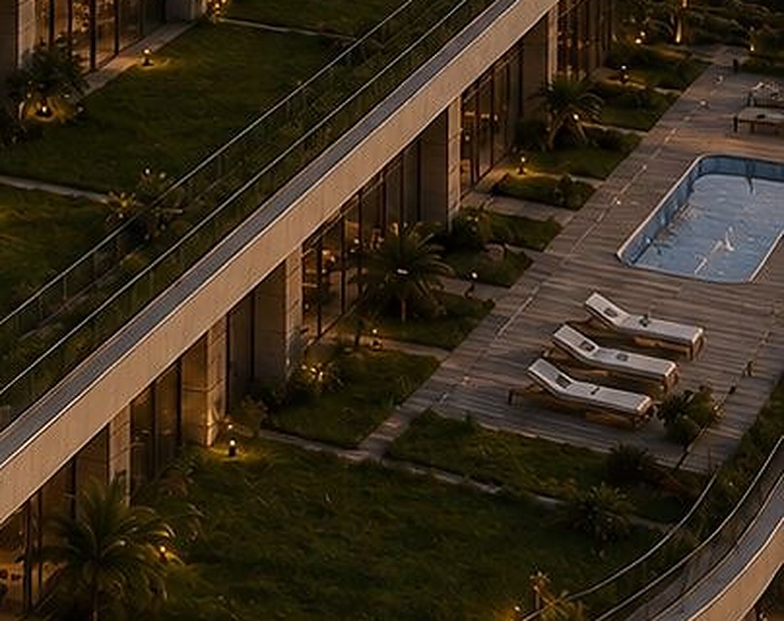 TODO: Alacakaranlıkta havuz terası